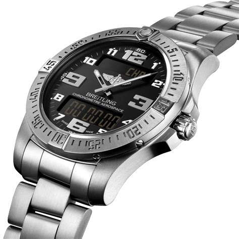 breitling aerospace black titanium|breitling aerospace titanium for sale.